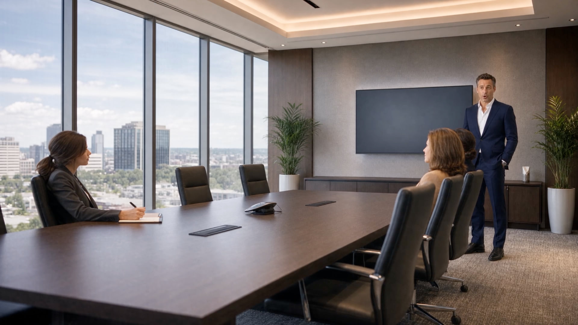 The Renewal — a dramatized boardroom renewal meeting